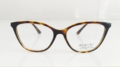 Armação para óculos de grau Platini P9 3166 H651 Marrom havana gatinho - comprar online