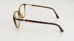 Armação para óculos de grau Platini P9 3166 H651 Marrom havana gatinho - NEW GLASSES ÓTICA