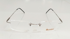 Armação para óculos de grau London L-5505 C.115 Metal masculina sem aro - comprar online