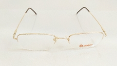 Armação para óculos de grau London L-5514 C. 1 Metal dourada feminina - comprar online
