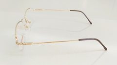 Armação para óculos de grau London L-5514 C. 1 Metal dourada feminina na internet