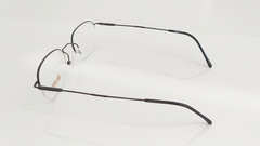 Armação para óculos de grau London L-5211 C. 17 Preta metal e fio de nylon na internet