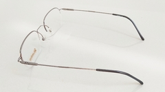 Armação para óculos de grau London L-5211 C. 4 Metal e fio de nylon pequena - NEW GLASSES ÓTICA