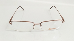 Armação para óculos de grau London L-5511 C 69 Metal grande marrom - comprar online