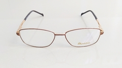 Armação para óculos de grau London L2998 COL. JD Oval metal marrom - comprar online