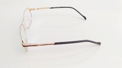 Armação para óculos de grau London L2998 COL. JD Oval metal marrom na internet