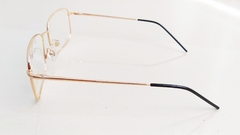 Armação para óculos de grau London L3007 COL. E Quadrada metal dourada na internet