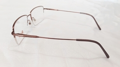 Armação para óculos de grau London L-5512 C 69 Quadrada metal marrom na internet