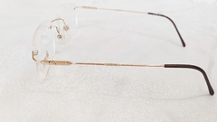 Armação para óculos de grau London L-5505 C.1 Sem aro metal unissex na internet