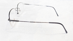 Armação para óculos de grau London L-5515 C. 4 Metal e fio de nylon Preta na internet