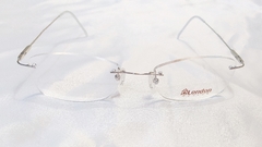 Armação para óculos de grau London L-5504 Sem aro Branca perolada - comprar online