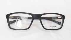 Armação para óculos de grau Arnette AN 7083L Preta e cinza acetato
