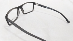 Armação para óculos de grau Arnette AN 7083L Preta e cinza acetato - NEW GLASSES ÓTICA