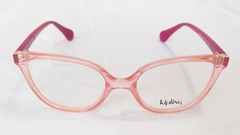 Armação para óculos de grau infantil Kipling KP 3129 Acetato quadrada rosa - comprar online