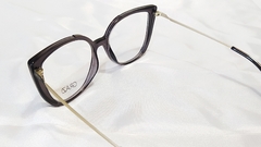 Armação para óculos de grau Grazi GZ 3095 J030 Acetato preta gatinho - NEW GLASSES ÓTICA