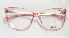 Armação para óculos de grau Kipling KP 3144 J023 Rosa translúcida acetato