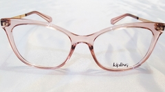 Armação para óculos de grau Kipling KP 3144 J023 Rosa translúcida acetato - comprar online