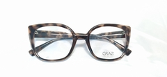 Armação para óculos de grau Grazi BENGAL GZ 3094 J044 Marrom havana acetato