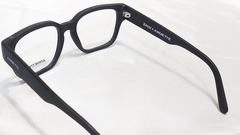 Armação para óculos de grau Arnette ZAYN AN7205 Quadrada grande preta - NEW GLASSES ÓTICA
