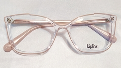 Armação para óculos de grau Kipling KP 3145 I651 Acetato rose translúcida - comprar online