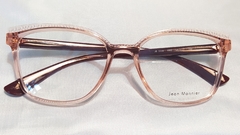 Armação para óculos de grau Jean Monnier J8 3208 Vinho Acetato feminina - comprar online