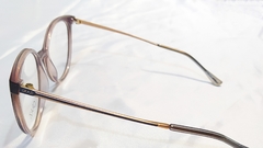 Armação para óculos de grau Grazi GZ 3083 I790 Acetato redonda marrom na internet