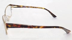 Armação para óculos de grau Vogue VO 3865 848 Metal e acetato dourada na internet