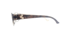 Armação para óculos de grau Jean Monnier J8 3133 D127 Acetato marrom pequena - NEW GLASSES ÓTICA
