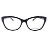 Armação para óculos de grau Jean Monnier J8 3163 F035 Gatinho preta - comprar online