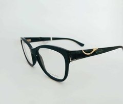 Armação para óculos de grau Jean Monnier J8 3163 F035 Gatinho preta na internet