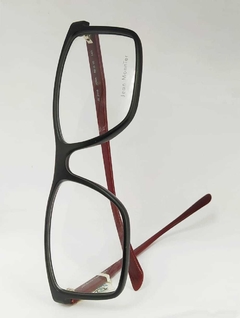 Imagem do Armação para óculos de grau Jean Monnier J8 3195 H245 Preto e vinho