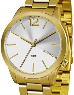 Relógio analógico feminino Lince LRGJ079L C2KX Dourado - comprar online