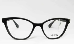 Armação para óculos de grau Kipling KP 3135 H529 Pequena preta gatinho - comprar online