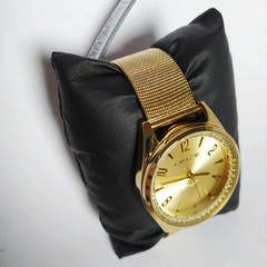 Kit Relógio Lince Feminino LRGJ106L KX73 dourado kit acessórios - NEW GLASSES ÓTICA