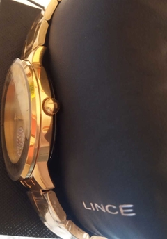 Imagem do Relógio feminino analógico Lince LRGH067L C1KX Dourado
