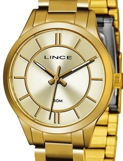 Relógio Lince feminino LRGH072L KU33 dourado kit de acessórios - comprar online