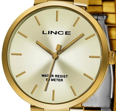 Relógio Lince feminino LRGH108L KW69 kit acessórios dourado - NEW GLASSES ÓTICA