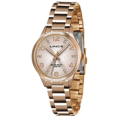 Relógio analógico feminino Lince LRRH135L R2RX Rose gold
