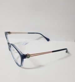 Armação para óculos de grau Kipling KP3117 H296 Azul translucido na internet