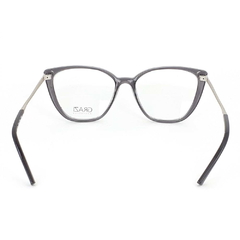 Armação para óculos de grau Grazi GZ 3077 H612 Preto - NEW GLASSES ÓTICA