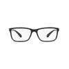 Armação para óculos de grau Tecnol TN 3066 G940 Quadrada preta pequena - comprar online
