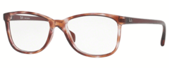 Armação para óculos de grau RayBan RB7121L 8006 Marrom mesclado - comprar online