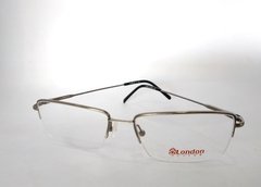 Armação para óculos de grau London L-5511 C.115 Metal prata e preto na internet