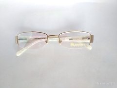 Armação para óculos de grau London Prime L2820 COL. TT 50 19 Branco perolado - NEW GLASSES ÓTICA