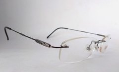 Armação para óculos de grau London L- 5281 50 20 135 Metal e fio de nylon - NEW GLASSES ÓTICA