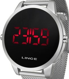 Relógio digital unissex Lince MDM4586L PXSX Prata - comprar online