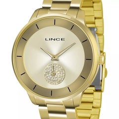 Relógio feminino analógico Lince LRGH067L C1KX Dourado - comprar online