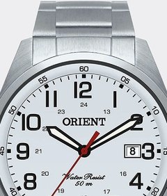 Relógio analógico masculino Orient MBSS1171 S2SX Prata - NEW GLASSES ÓTICA