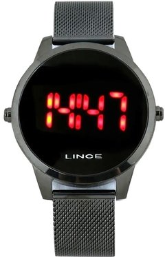 Relógio Lince unissex MDN4586L PXPX Digital preto - NEW GLASSES ÓTICA