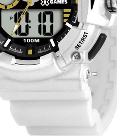 Relógio masculino digital e analógico Xgames XMPPA150 BXBX branco - NEW GLASSES ÓTICA